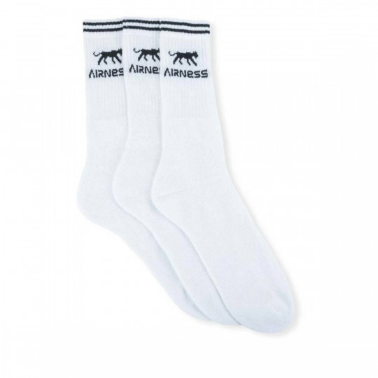 Lot de 10 Paires de Chaussettes Sport Tennis Homme AIRNESS Blanc Principale