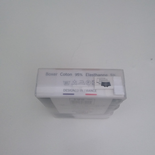 Pack Coffret de 3 Boxers Homme CHROM PARIS Dessus
