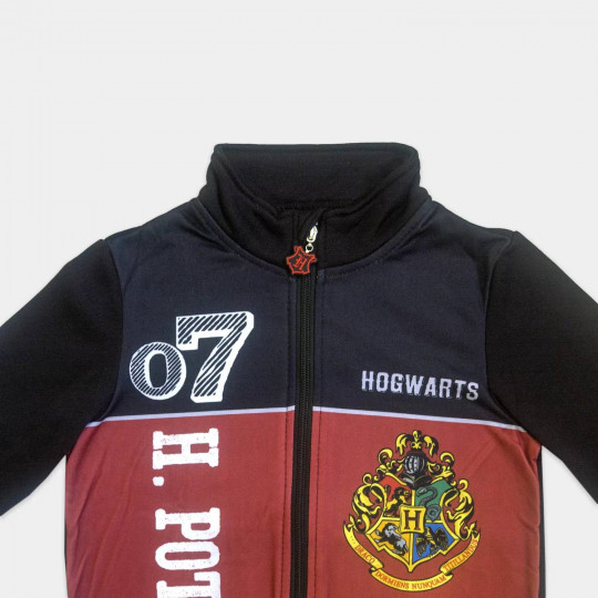 Ensemble de Jogging Unisexe Harry Potter Noir Col Fermer