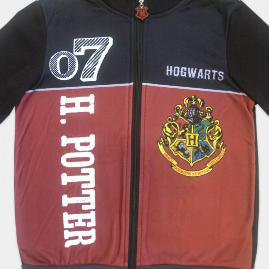 Ensemble de Jogging Unisexe Harry Potter Noir Logo