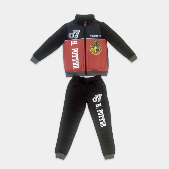 Ensemble de Jogging Unisexe Harry Potter Noir Face