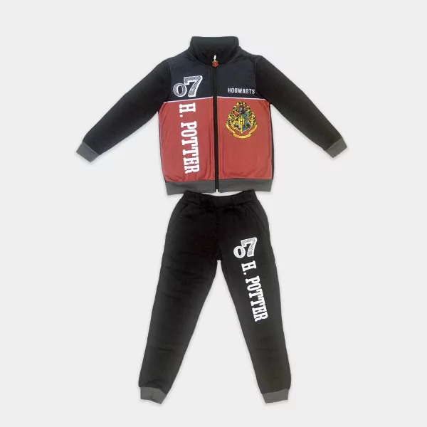 Ensemble de Jogging Unisexe Harry Potter Noir Face