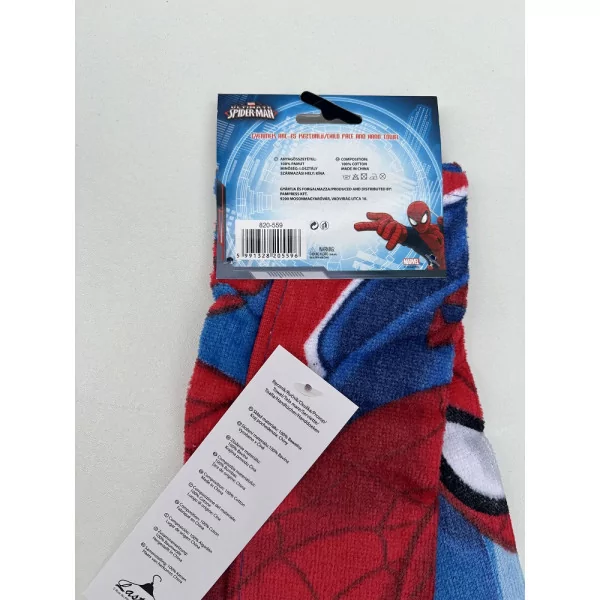 SPIDERMAN Lot de 2 Serviettes de Toilette Pour Mains et Visage Autre