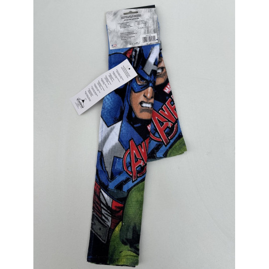 Avengers Marvel Lot de 2 Serviettes de Toilette Pour Mains et Visage Emballage