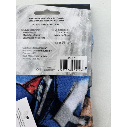 Avengers Marvel Lot de 2 Serviettes de Toilette Pour Mains et Visage Autre