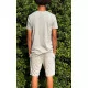 Complet LOTTO Vendu en ensemble ou à l'unité (T-Shirt seul ou short seul au choix) Gris Face