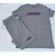 Complet LOTTO Vendu en ensemble ou à l'unité (T-Shirt seul ou short seul au choix) Gris Ensemble