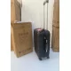 Valise Cabine 55cm ABS à 4 Roues Modèle Collier 4 Couleurs