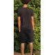 Complet LOTTO Vendu en ensemble ou à l'unité (T-Shirt seul ou short seul au choix) Noir Face