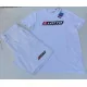Complet LOTTO Vendu en ensemble ou à l'unité (T-Shirt seul ou short seul au choix) Blanc Ensemble