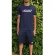 Complet LOTTO Vendu en ensemble ou à l'unité (T-Shirt seul ou short seul au choix) Bleu Marine Principale