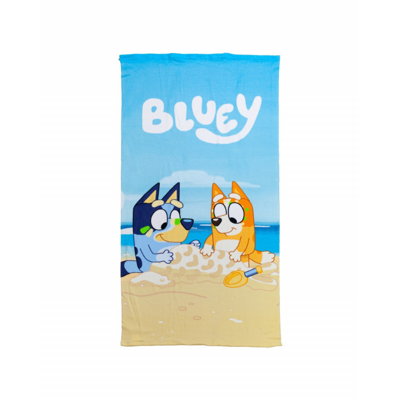 Serviette De Plage - Piscine - BLUEY- 70x140 Cm Principale