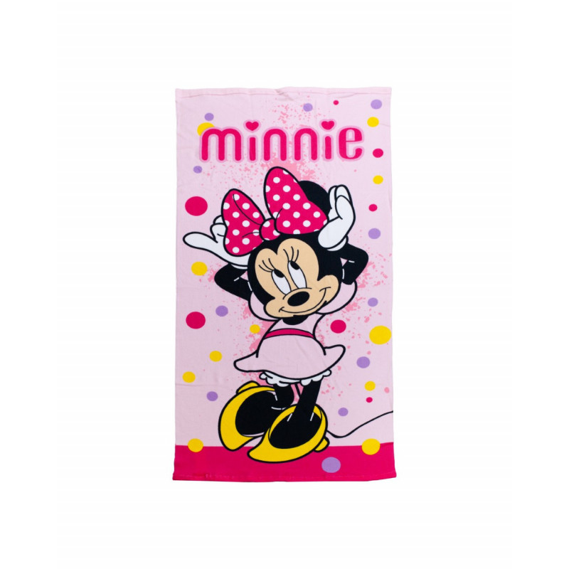 Serviette De Plage -Piscine - DISNEY-  MINNIE MOUSE - 70x140 Cm Principale