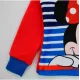 Pyjama 2 Pièces Polaire Enfants MINNIE Doux et Chaud 6 Tailles Rouge Manches