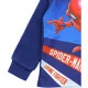 Pyjama 2 Pieces Polaire Enfants SPIDERMAN Bleu Marine 6 Tailles Manches