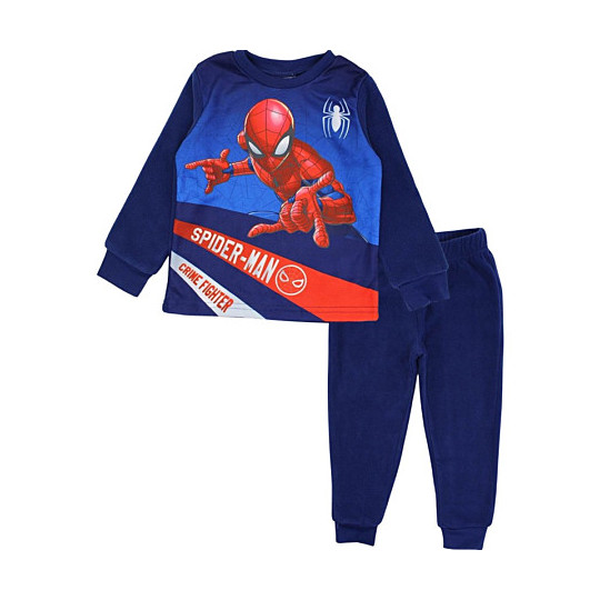 Pyjama 2 Pieces Polaire Enfants SPIDERMAN Bleu Marine 6 Tailles Principale