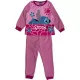 Pyjama 2 Pièces Polaire Rose Enfants STITCH 5 Tailles Principale