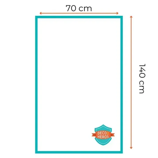 Serviette Drap De Bain Plage, Piscine Microfibres Sonic - Bleu Taille