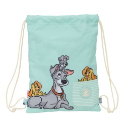 Sac à dos serré par des ficelles Bleu 26 x 34 x 1 cm