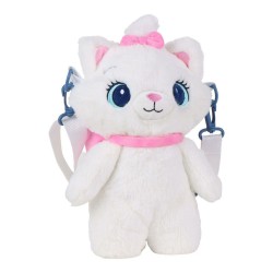 Sac Peluche Disney Marie 100% Polyester Blanc