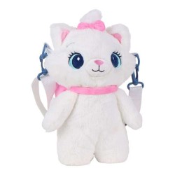 Sac Peluche Disney Marie 100% Polyester Blanc