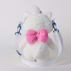 Sac Peluche Disney Marie 100% Polyester Blanc