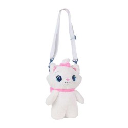 Sac Peluche Disney Marie 100% Polyester Blanc