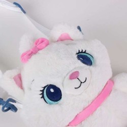 Sac Peluche Disney Marie 100% Polyester Blanc