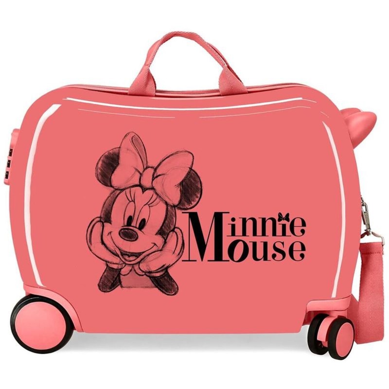 Valise enfant Minnie in Love Rose