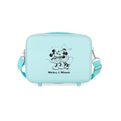 Trousse d'écolier Disney Mickey & Minnie Bleu Clair