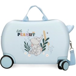 Valise Trolley ABS Before The Bloom Dumbo Disney 45 cm Bleu Clair