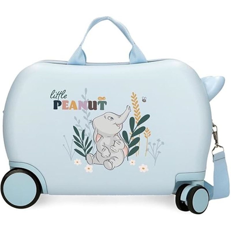 Valise Trolley ABS Before The Bloom Dumbo Disney 45 cm Bleu Clair