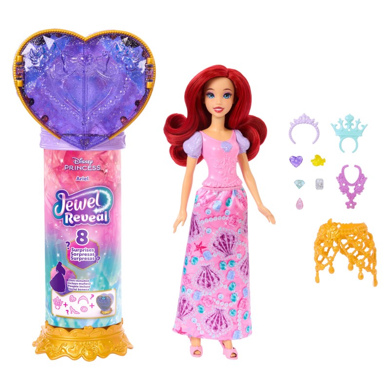 Poupée Ariel Jewel Reveal La Petite Sirène