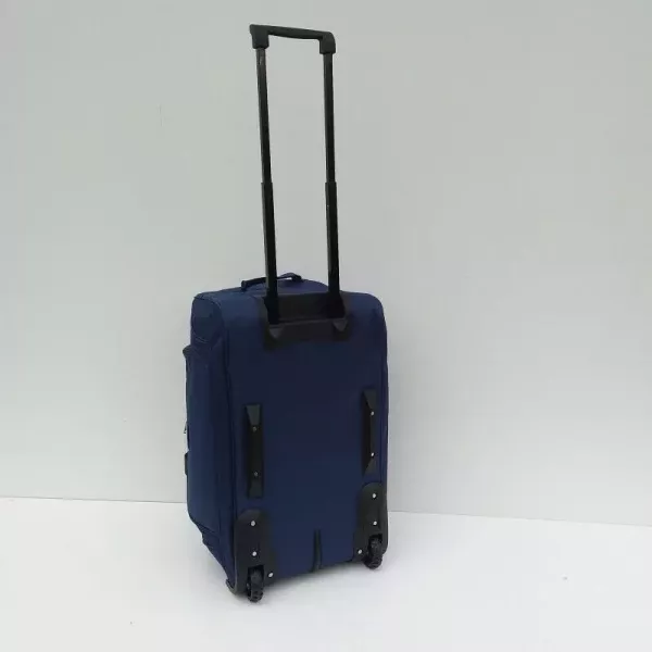 55 Cm (CABINE) Bleu Sacs De Voyage Valise Bagage A Main á Roulettes Diplomat Paris Arrière