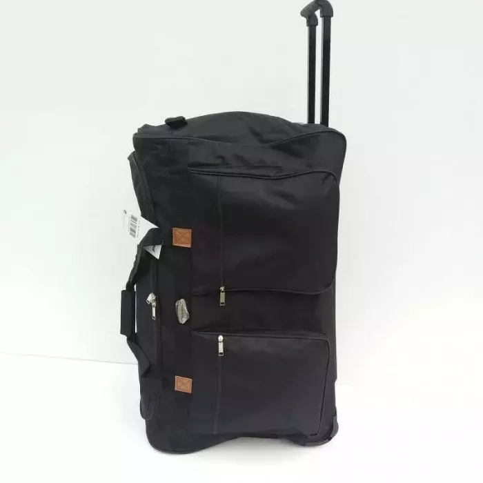 DIPLOMAT Sacs De Voyage Valise Bagage A Roulettes 2 Poches Noir Principale