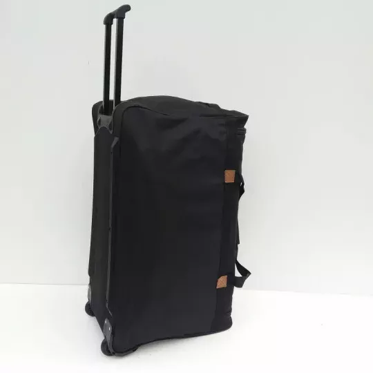 DIPLOMAT Sacs De Voyage Valise Bagage A Roulettes 2 Poches Noir Coté