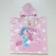 Serviette Poncho De Bain Microfibres À Capuche Sirène Et Licorne Principale