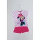 Ensemble Short Tee Shirt 100% Coton Enfant MINNIE DISNEY Rose Principale